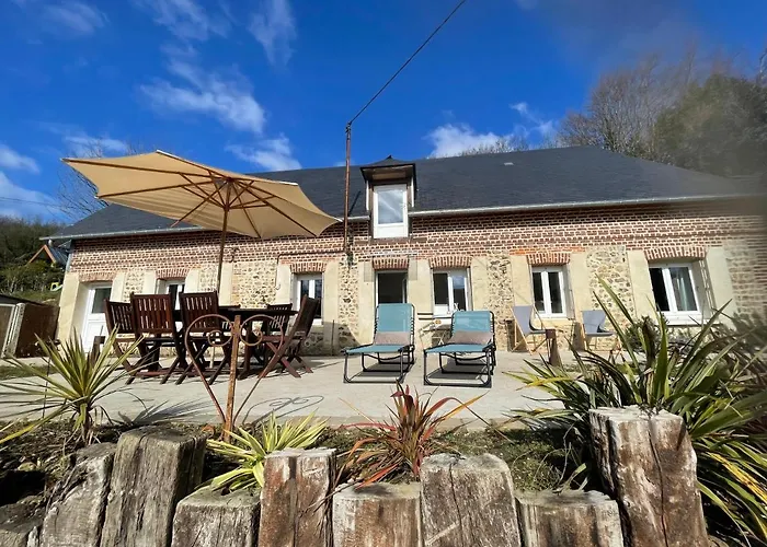 Vakantiehuis Le Valmontais - Draps Et Serviettes Sur Demande *